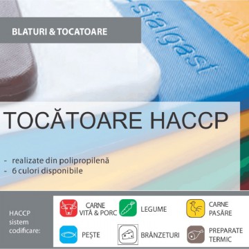 Blat / Tocator alb polietilena, 265x325x12 mm - GN1/2