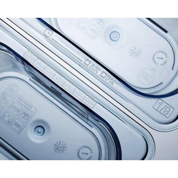 Caserola din abs, fara capac, GN 1/3, capacitate 3.0 l (325 x 176 x 100 mm)