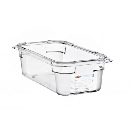 Caserola policarbonat, fara capac, GN 1/3, capacitate 3.0 l (325 x 176 x 100 mm), Araven