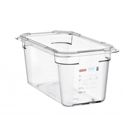 Caserola policarbonat, fara capac, GN 1/3, capacitate 5.4 l (325 x 176 x 150 mm), Araven