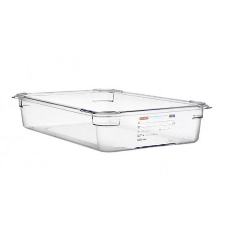 Caserola policarbonat, fara capac, GN 1/1, capacitate 10.9 l (530 x 325 x 100 mm), Araven